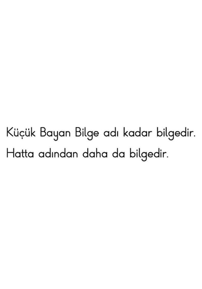 Küçük Bayan Bilge