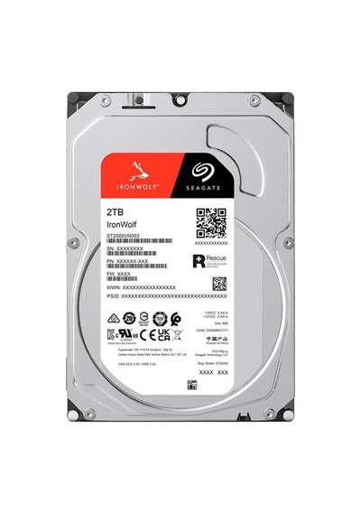 2 Tb 3.5 Ironwolf Sata3 5400rpm 256mb St2000vn003 3 Yıl Resmı Dıst Garantılı