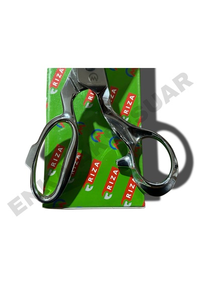 Rıza 8257-12 Inc Komple Krom Kaplama Tezgah Makası Vidalı Sistem - Ayarlanabilir Sıkılık