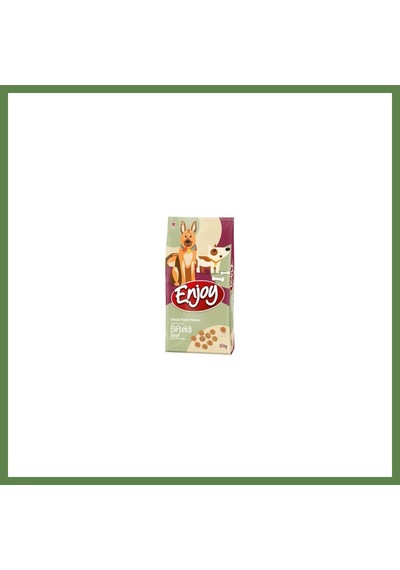 Enjoy Biftekli Yetişkin Köpek Maması 15 Kg Hb006