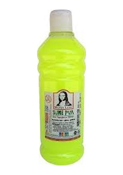 Mona Lisa Sıvı Yapıştırıcı Slime 500 Ml Fosforlu Sarı Sl05-11