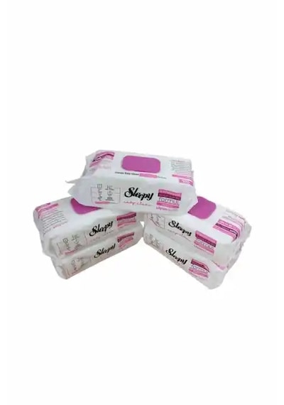Şeylişeyler Sleepy Easy Clean Lilyum Buketi Yüzey Temizlik Havlusu 100 Yaprak 1 Paket Tekli