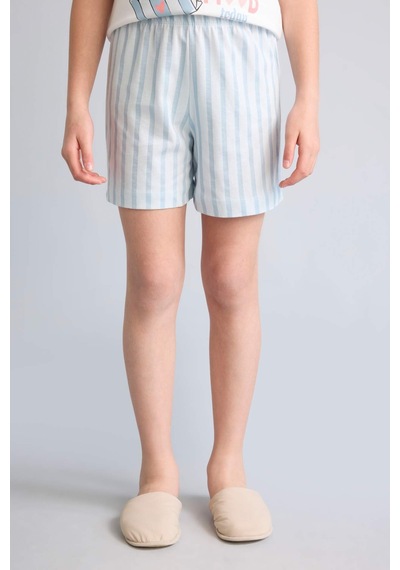 Defacto Regular Fıt 2li Beyaz Pijama Takımı Kız Çocuk H5585a826smwt34 Beyaz-wt34