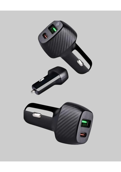 Tr Pd Destekli 38w Araç Şarj Başlığı Type-c + Usb Çift Çıkış Hızlı Şarj