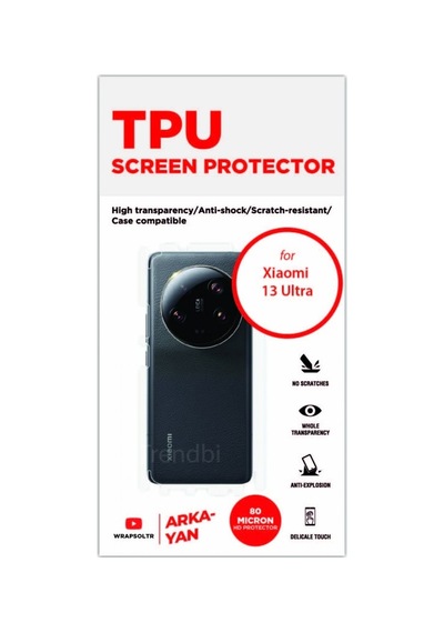 Xiaomi Uyumlu 13 Ultra Arka Ve Yan Kaplama Tpu Film