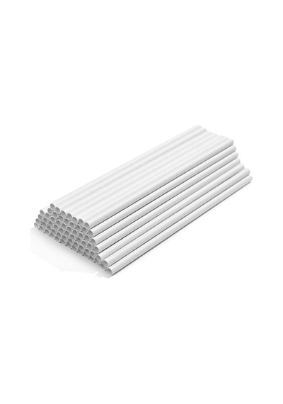 Kağıt Pipet Beyaz Sargısız 8x240 Mm 2800 Adet Diğer