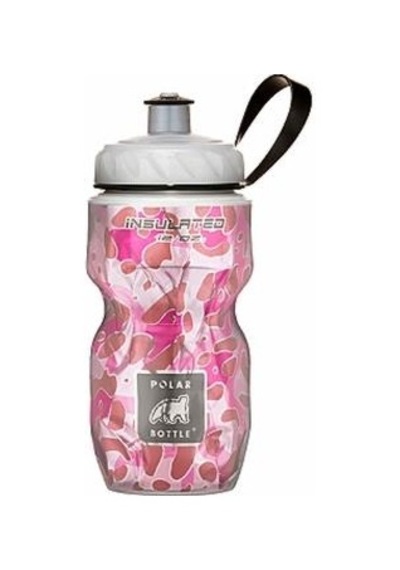 Polar Bottle Insulated Graphic Termos 0.35 Litre-Pembe
