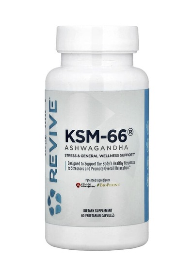 Revive, Ksm-66 As-hw-aga-ndha, 60 Vegetarian Capsules
