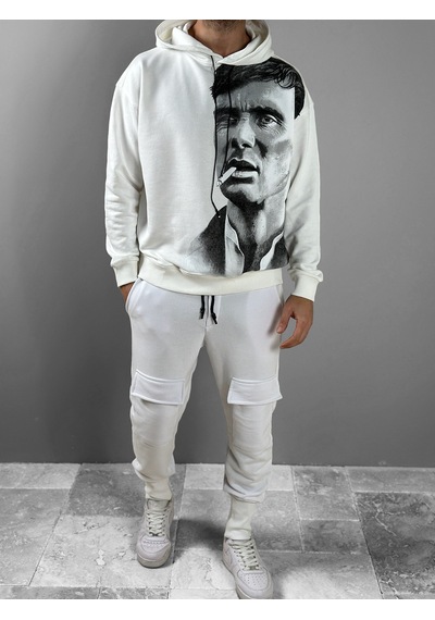 Cocopelli U C I Plik Beyaz Thomas Hoodie Coc1825 Beyaz