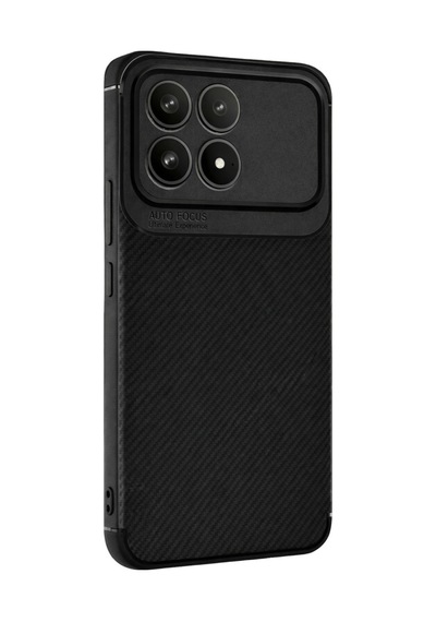 F8 Pro Auto Focus Karbon Kapak - Siyah