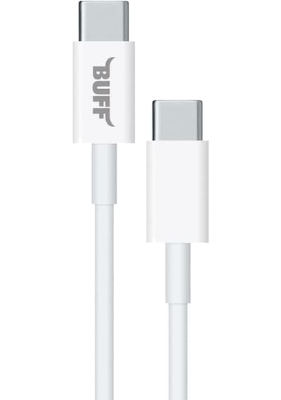 Buff Bl69 Type-c To Type-c 3.a 60w 1.2 M Data Ve Şarj Kablosu Beyaz