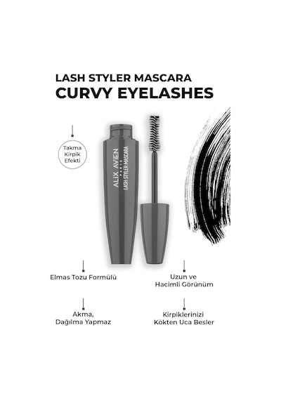 Lash Styler Mascara-takma Kirpik Etkisi-hacimli Ve Kusursuz Kıvrıma Sahip Kirpikler Çok Renkli