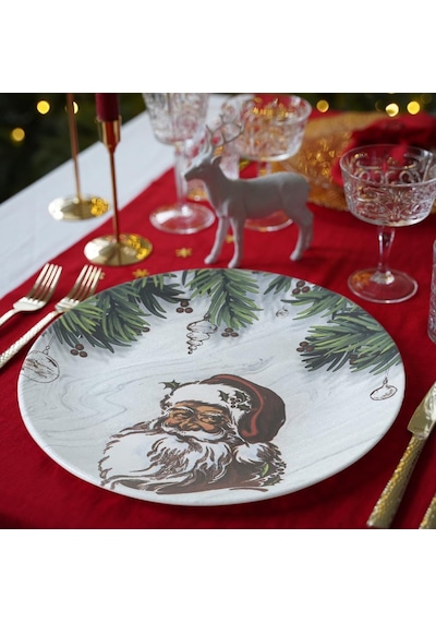 Santa Servis Tabağı 26 Cm - 17958