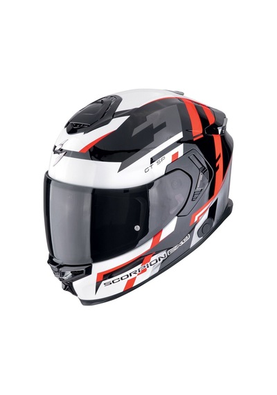 Scorpion Apex Exo- Gt Sp Carbon Matrix Air Tornado Kapalı Kask Siyah Kırmızı