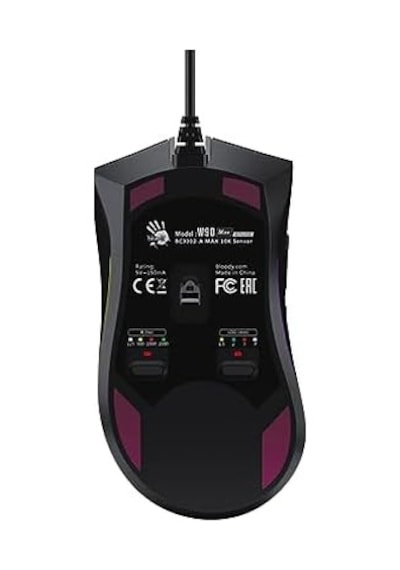 W90 Max S. 10.000 Cpı Optik Rgb-ultra Core 3&4 Aktif Gamer Oyuncu Mouse, Siyah