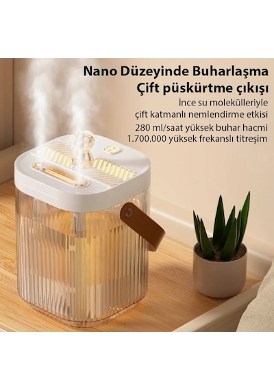 Ally Aquabreeze 2000 Çift Buharlı 2l Ev Tipi Hava Nemlendirici- 5775