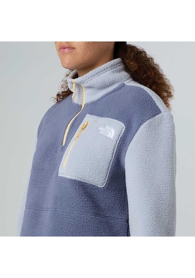 The North Face Yumiori Kadın Mor Dik Yaka Sweatshirt Mor