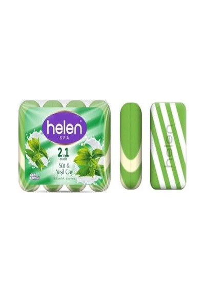 Helen Süt Yeşil Çaylı El Sabunu 4x90 - 360 Gr