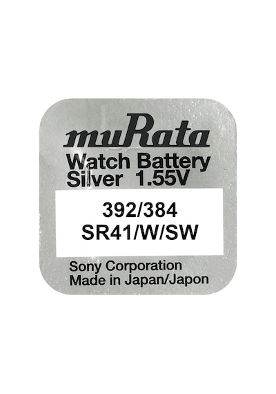 Murata 384/392 SR41W/SW Saat Pili