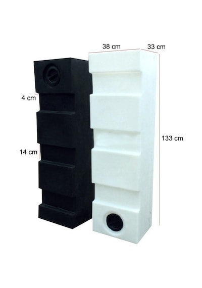 Shuıvan Karavan Su Deposu 175 Litre 133x38x33cm-392
