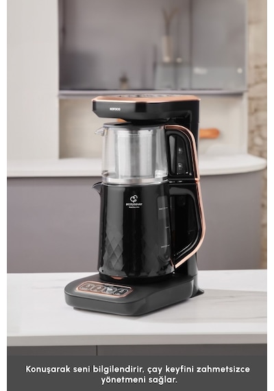 Karaca Robotea Pro Quartz 4 in 1 Konuşan Çay Makinesi