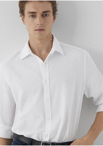 Mavi Regular Fit Beyaz Erkek Gömlek M0212089-620