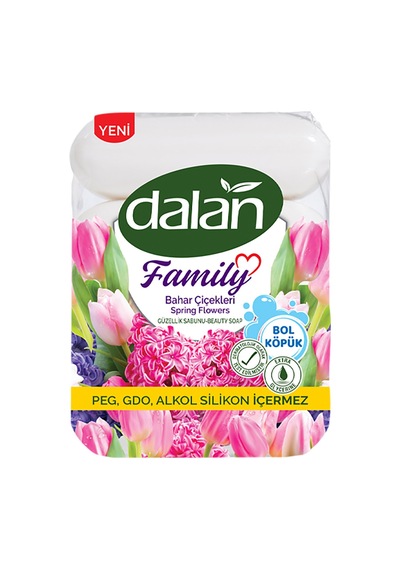 Dalan Family Bahar Çiçekleri Güzellik Sabunu 4x75g Diğer