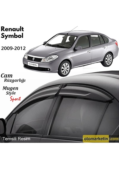 Renault Symbol Mugen Cam Rüzgarlığı 2009-2012