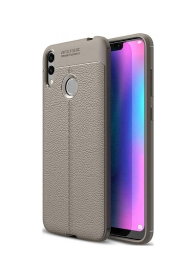 Huawei Honor 8C Deri Görünümlü Lux Niss Silikon Kilif 457525090