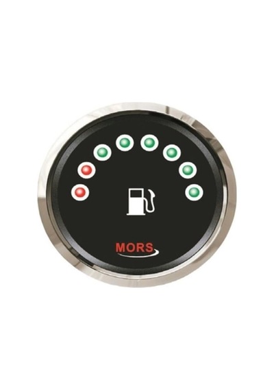 Mors Dijital Yakıt Seviye Göstergesi 12v/24v 0-190 Ohm - Siyah-1622