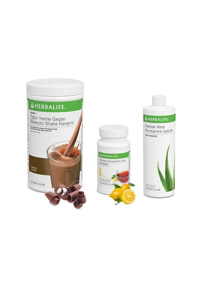 Herbalife Shake Çikolata - Çay Limon - Aloe Vera