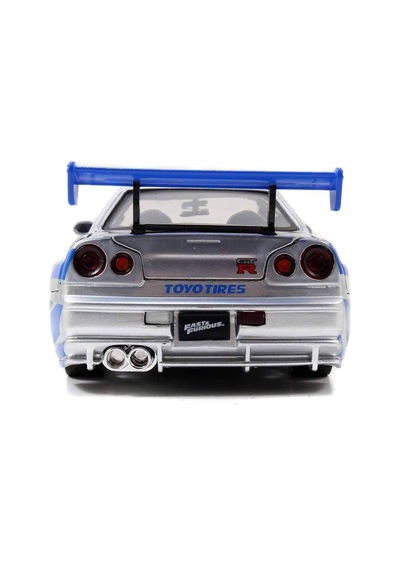 1:24 Fast Furious Brian S Nissan Skyline Gt-r Araba