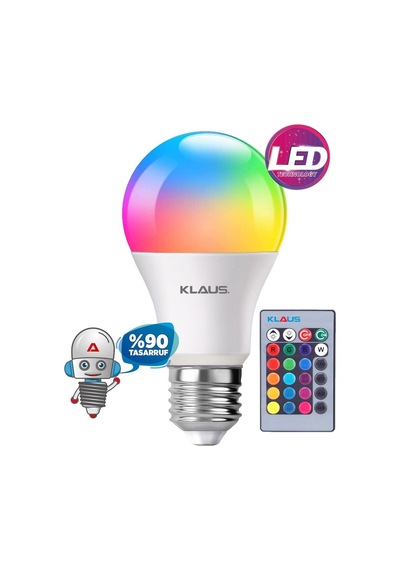 Klaus Uzaktan Kumandalı Led Lamba