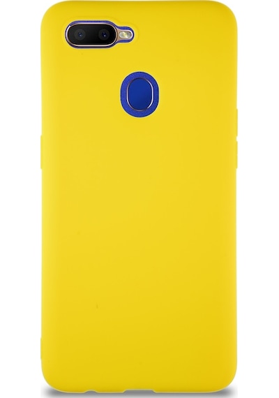 Oppo A5S Kilif Soft Premier Renkli Silikon Kapak 490227939