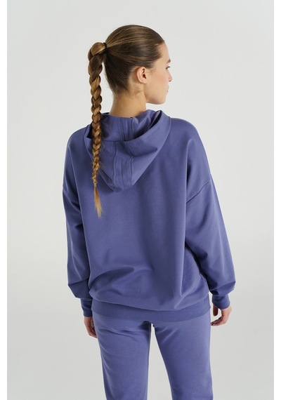 Hummel Albına Oversıze Hoodıe 922135-9963 Mor
