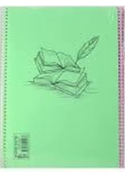 Defne 40 - 4 Metod Pp. Kapak Spiralli Defter