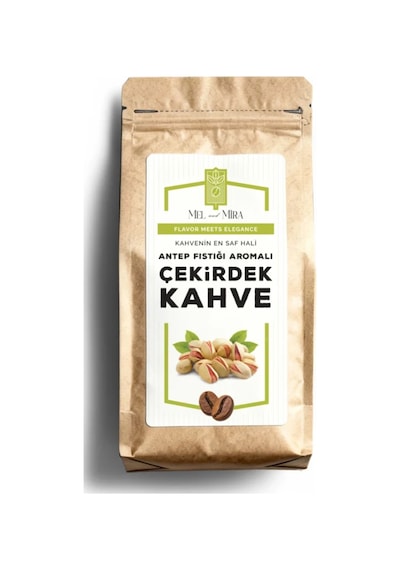 Pistachio Bean Coffee 200g, Antep Fıstığı Aromalı Çekirdek Kahve Çekirdek Kahve