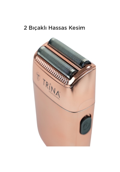Trina Trnsklks0025gold - Profesyonel Elekli Sakal Kesme Makinası - Gold 3 saat