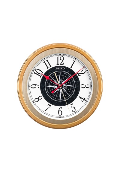 Seiko Clock Qxa844g Duvar Saati Kahverengi