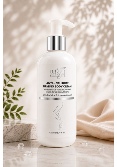 Selülit Karşıtı Krem Sıkılaştırıcı Ve Pürüzsüzleştirici Vücut Kremi Caffeine Hyaluronic Acid 200 Ml