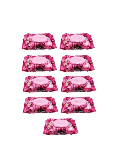 Red Rose Islak Havlu Mendil 90 Adet Kapaklı Gül Kokulu 9 Paket