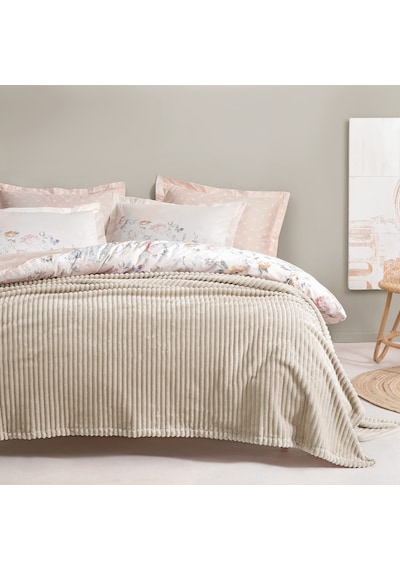 Yataş Bedding Holly Wellsoft Battaniye (Çift Kişilik) - Ekru