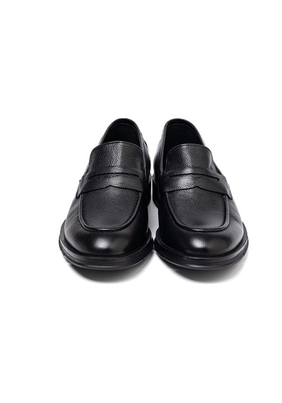 Black Porto Klasik Ayakkabı Erkek Ka-26y-f3003 John May Formal Shoe Siyah