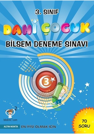 3.Sınıf Dahi Çocuk Bilsem Deneme Sınavı -  Altın Nokta Yayınları