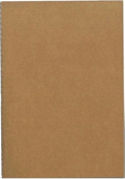 Deffter İp Dikişli A5 Kraft Karton Kapak Çizgili Defter 64996-9 Çok Renkli