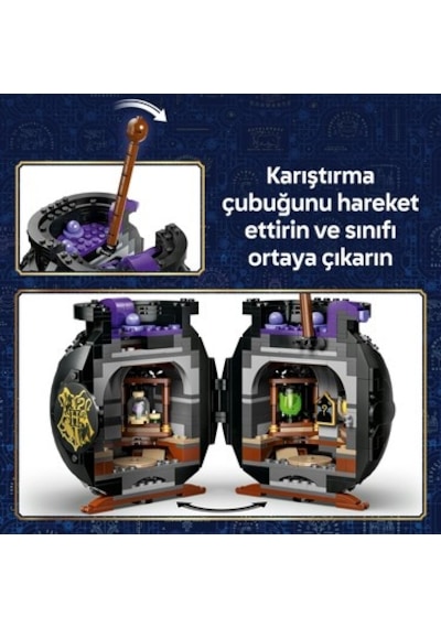 Lego Gizli İksir Sınıfı Yaratıcı Oyuncak Seti 10 Yaş Ve Üzeri İçin