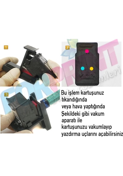 Canon PG-545, CL-546 Kartuş Uyumlu Forprint Dolum Seti 4X100ml