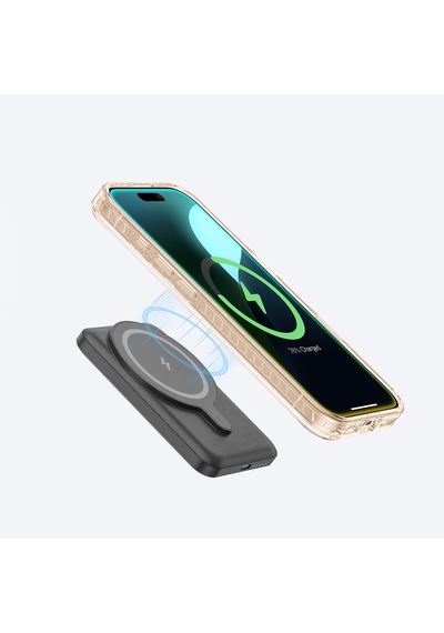 Apple Uyumlu iPhone 16 Pro Kılıf Magsafe Şarj Özellikli Standlı Amazingthing Titan Plus Kapak Rose Gold