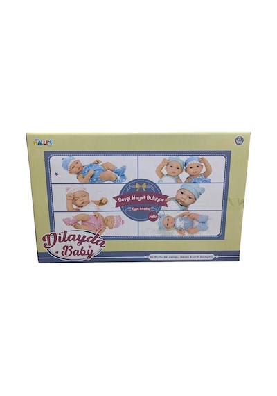 40 Cm Dilayba Baby Aksesuarlı Gerçek Yüzlü Et Bebek 9992