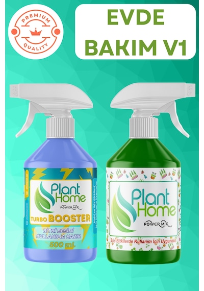 Evde Bakım V3 Paket Genel Bitki Besini + Turbo Booster Diğer
